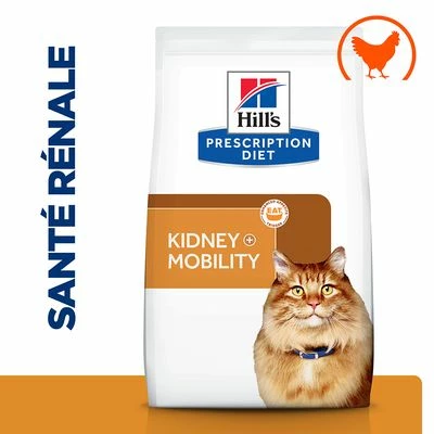 Hill's Prescription Diet K/d+Mobility 4 Hill's Prescription Diet K/d+Mobility -animalerie vente 104 pd kd mobility cat bk24069m plp fr 3
