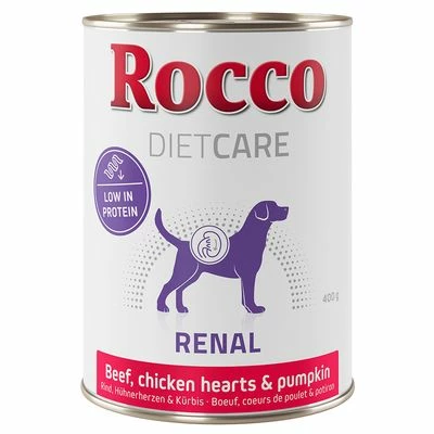 Rocco Diet Care Renal Bœuf, Cœurs De Poulet, Potiron 400 G 2 Rocco Diet Care Renal Bœuf, Cœurs De Poulet, Potiron 400 G -animalerie vente