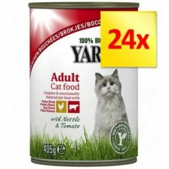 animalerie vente 13 Lot 4 Saveurs Yarrah 24 X 400/405 G